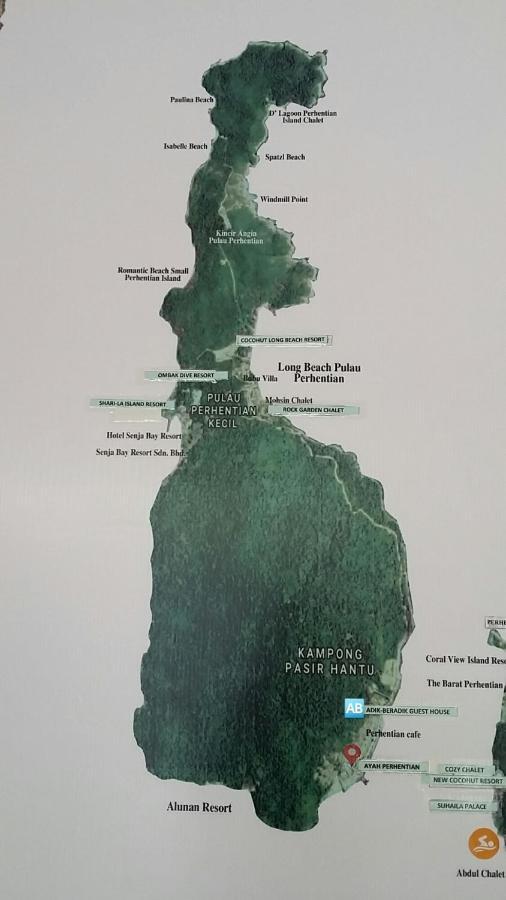Perhentian Ab Guest House Kampong Pasir Hantu Exteriör bild